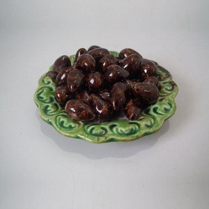 Mafra Majolica Palissy olives plate