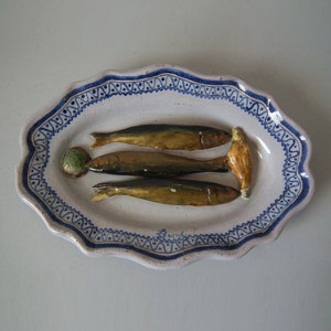 Brard Palissy Sardines Dish