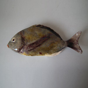 Majolica Palissy Fish Wall Plaque