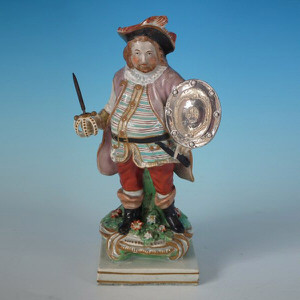 Staffordshire Pearlware Falstaff Figure