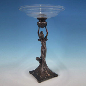 WMF Maiden with boy fruit stand