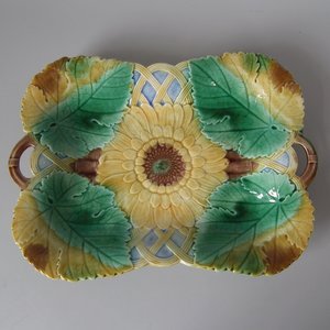 Wedgwood Majolica Sunflower Platter