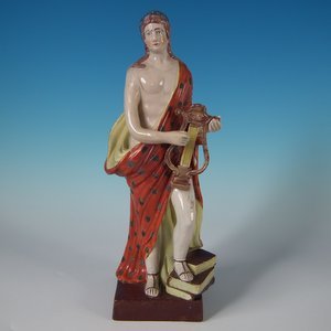 Staffordshire Pearlware Apollo Figure