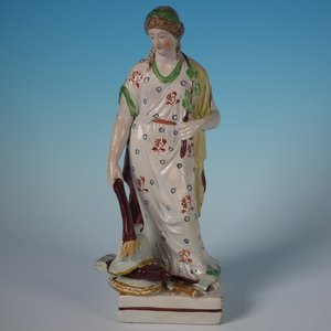 Staffordshire Pearlware 'Peace' Figure
